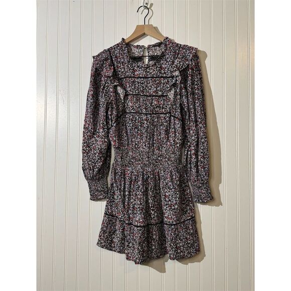 Rails Dresses & Skirts - Rails Midnight Meadow Smocked Dress S Standard Cottagecore Boho Floral Prairie